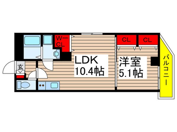 キャピタルレジデンス八千代台の物件間取画像